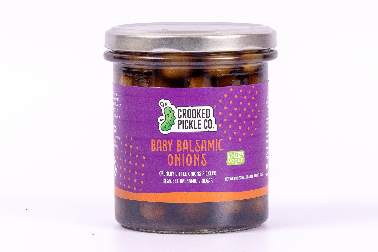 Baby Balsamic Onions - 8 x 330g