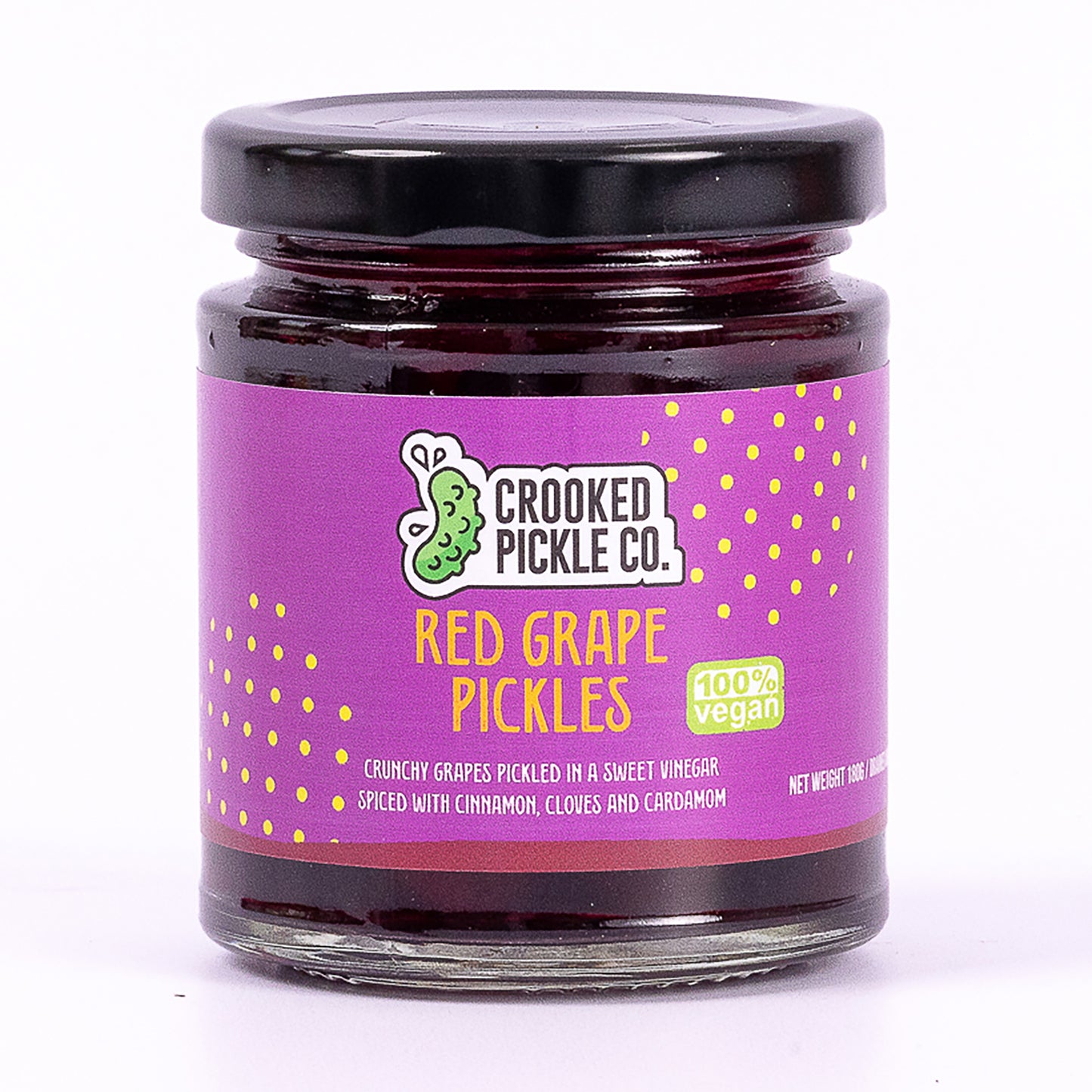 Red Grape Pickles - 6 x 180g