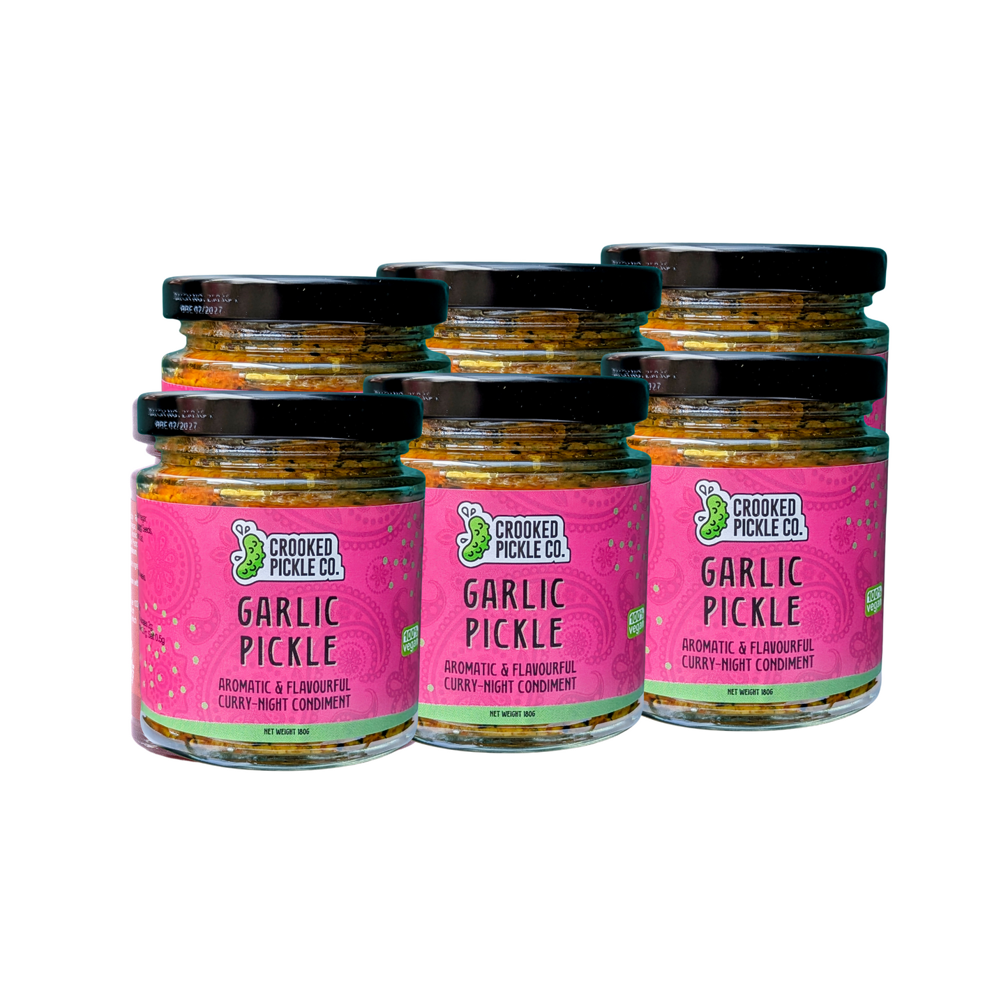 Garlic Pickle - 6 x 180g