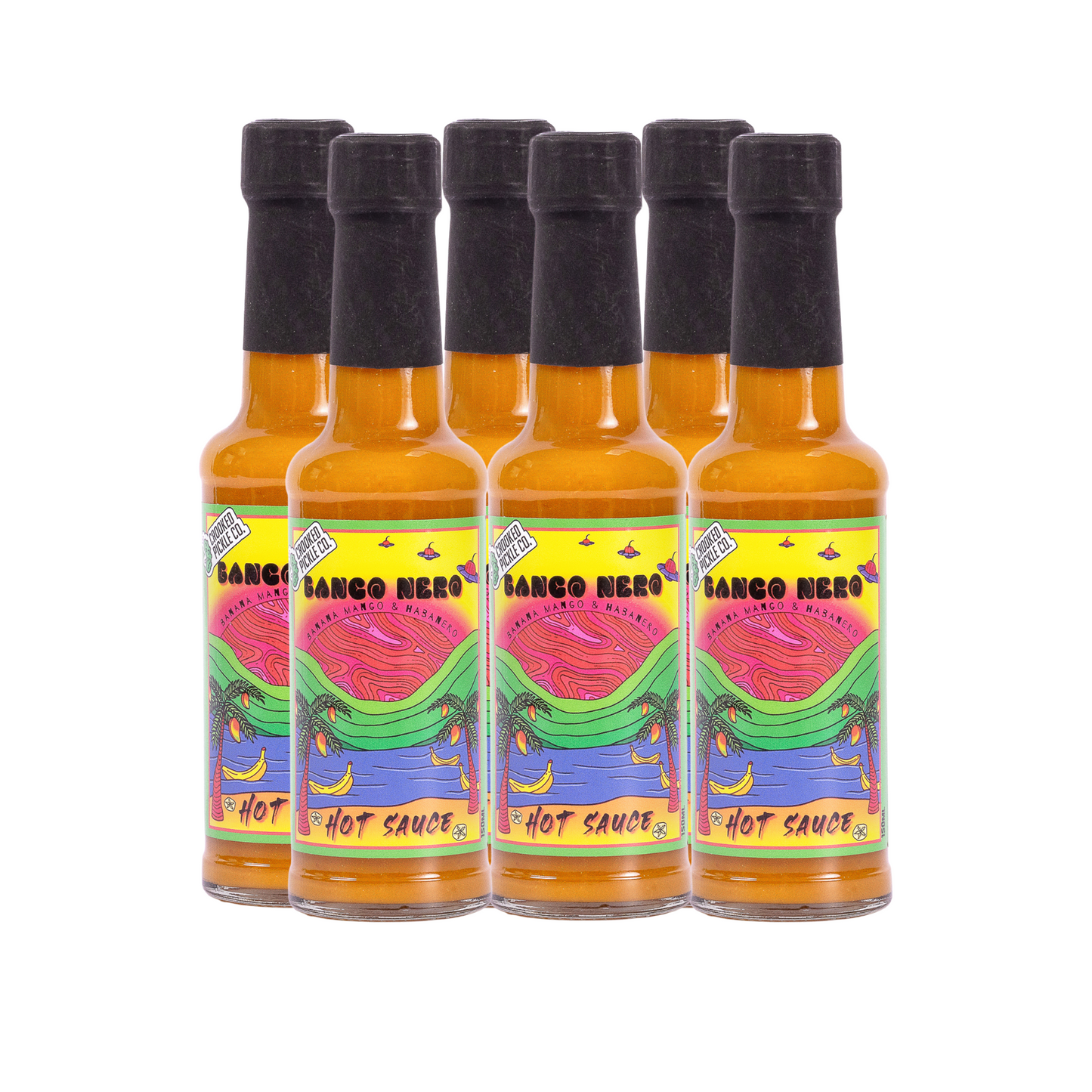 Bango Nero Hot Sauce - 6 x 150ml